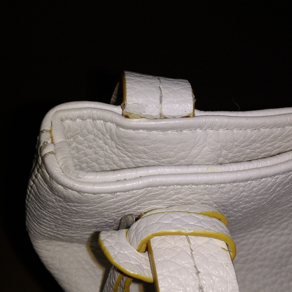 Brighton rainbow weave white leather bag - Picture 7 of 8